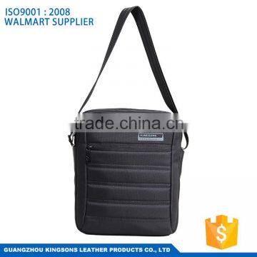 Kingsons custom man unique small shoulder messenger bag with tablet compartment