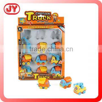 Hot sale truck model mini truck model factory in China plastic trailer truck model with EN71