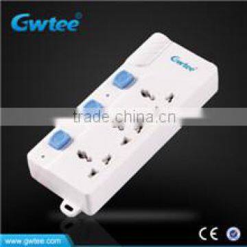 Surge protector power extension socket with standalone switch