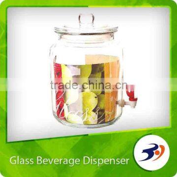 Wholesale Alibaba Clear Glass Drink Dispenser