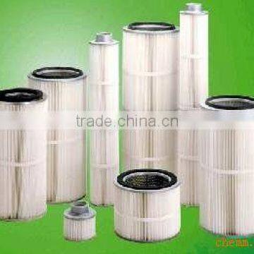 High Efficiency Polyester dust filter cartridge