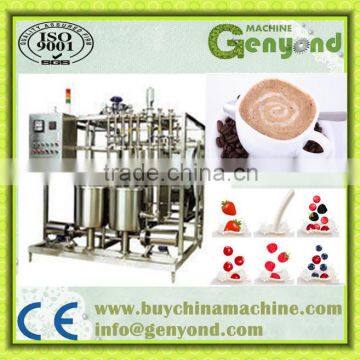 Temperature control juice or milk pasteurization machine