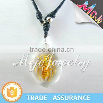 Online Fashion Jewelry Fancy Insect Pendant Necklace photo-5