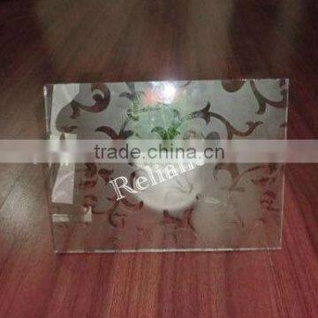 4-6mm Acid Glass/acid float glass/decorative glass