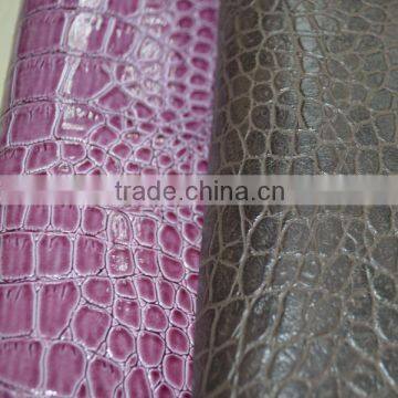 pretty pvc bonded leather for bag