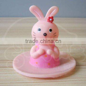 Plastic Animal Rabbit Figure