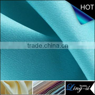 Polyester Silky Back Crepe Satin Fabric for Dress