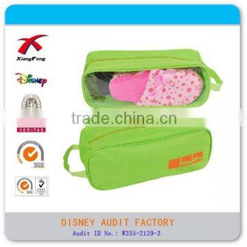 Custom Shoe Dust Bag with Transparent Window Design