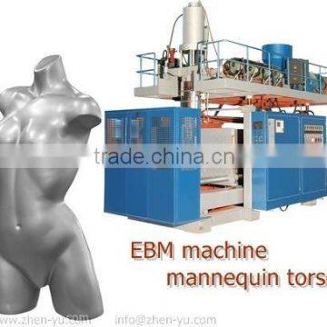 EBM machine making mannequin torso