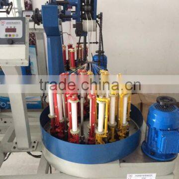 Flat elastic cord Making Machine, Shoelace Braiding Machine,