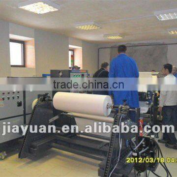 Hot melt synthetic rubber adhesive coating laminating mahcine