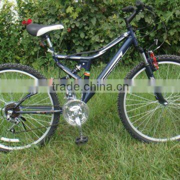 Modern blue mountain bicycle, MTB bike SH-SMTB068