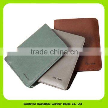 16390 Top Selling Fashion RFID Blocking Top Grain Leather Wallet for Men photo-2