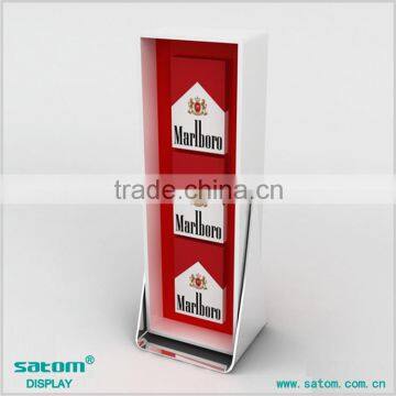 Acrylic&Stainless Steel 180 Degree Rotating Cigarette Stands For Sale