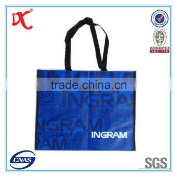 Plastic shopping bag design wholesale recycle pp woven bag