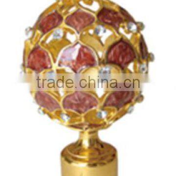 Metal Drapery Curtain Rod Finial photo-4
