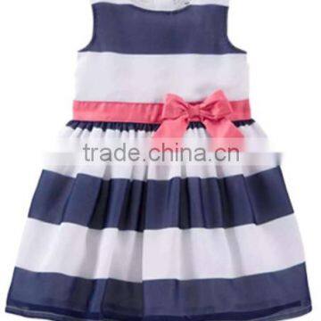 summer school girls dress children's dress latest designs girls dress childrens blouse kids stripe dress