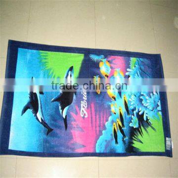 high quality cheap printed microfiber beach towel