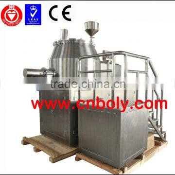 Stainless steel high speed pelletizing granulating machine manufacturer