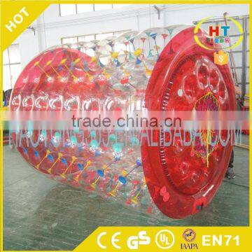 Giant roller inside inflatable ball water roller water filled roller for kids and adult