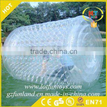 TPU 1.0mm cheap inflatable water roller Commercial pool water roller for summer