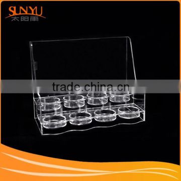 Safety Packing Customizable Acrylic Nail Polish Display Stand