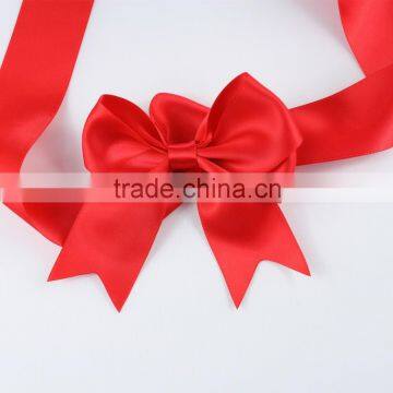 2015 wholesale ribbon bow satin