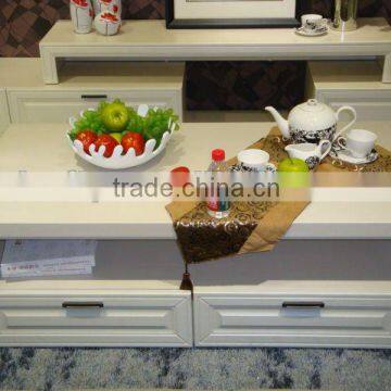 Beautiful white front coffee table