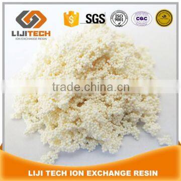 polystyrene backbone amino carboxylic acid type chelating resin