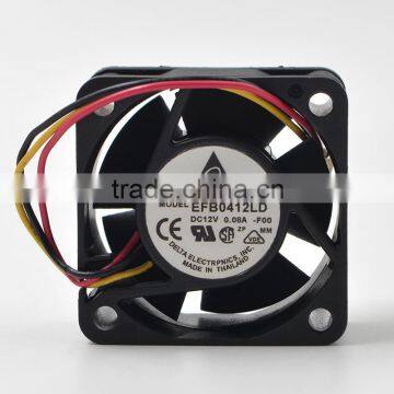 Rotary fan 4020 12V 0.08A 4CM EFB0412LD 1U with 60 days warranty