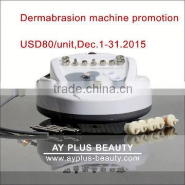 AYJ-G032 high quality exfoliators peeling dermabrasion machine for beauty center