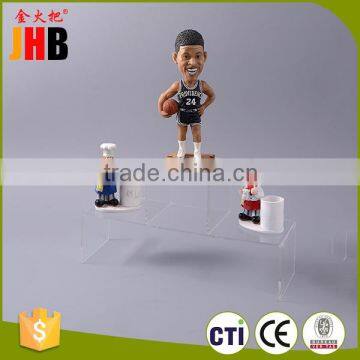 Popular home decorative non-toxic acrylic display custom bobblehead