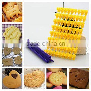 Newest ECHO-friendly Letter Cookie Mold and PP Dessert Cake Mould