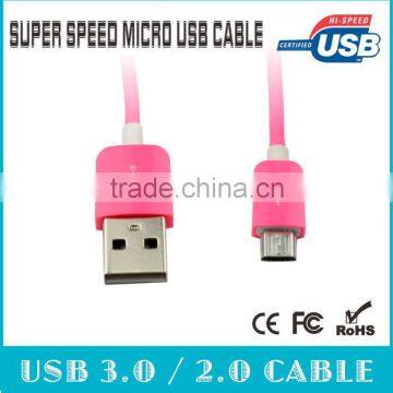 High qualtiy Micro USB Cable 2.0 A-Male to B-Micro usb cable 6 Feet / 1.8M