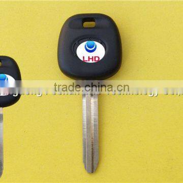 Remote transponder key blank for Toyota chip key