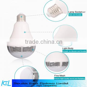 2016 wholesale popular Color Changing Lamp Bulb bluetooth wifi smart led music bulb with Remote Control