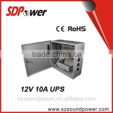 SDPower 120w 12v 10a uninterrupted power supply for cctv / security / access control system