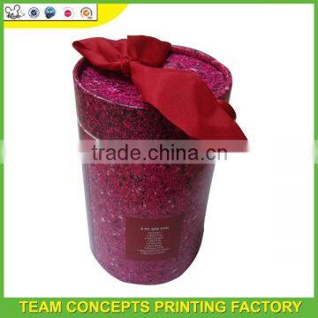 Round Cylinder Luxury Gift Box Packaging