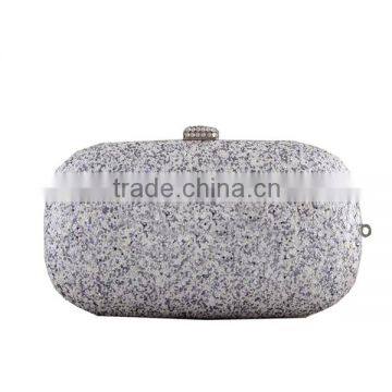 online shopping india EV3061 ladies crystal white with high quality elegant party bag