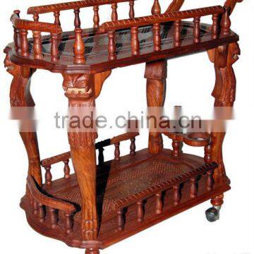 Service Trolley - wooden