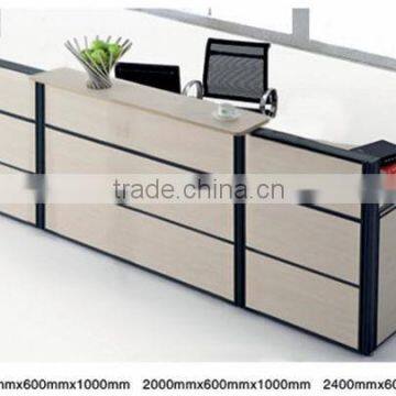 Beautiful Modern Salon Reception Desk Foshan Design Front Desk Table P-29