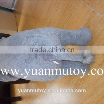 Elephant ride on animal plush toy