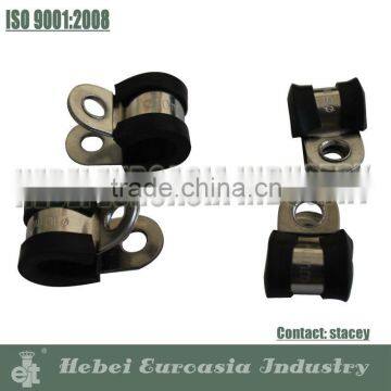 M6,M10 Range Carbon Steel Rubber Lined P-Clip