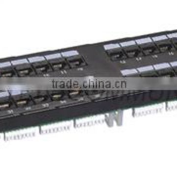 48 ports Cat5e 4*12 patch panel with Krone IDC