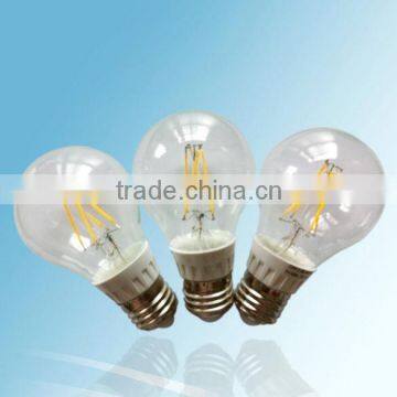 Hot sale 8w dimmable A60 800-1000lm full glass filament led bulb