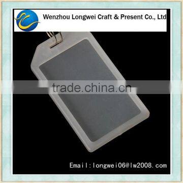 LW identification tag acrylic keychain photo frame(blank keyring)