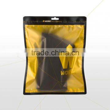 3 side seal plastic zip lock garment packaging bag                        
                                                Quality Choice