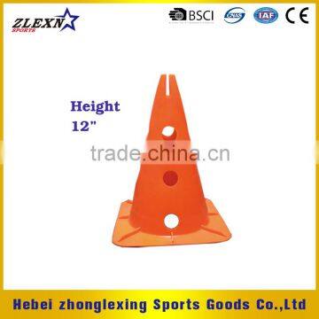 soccer training marker disc step cones with hole