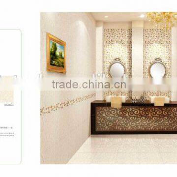 bathroom ceramic tile witn pattern