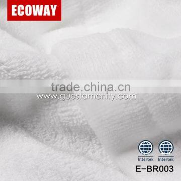 5 Star High Quality White Velour Hotel Bathroom Bathrobe for Adults photo-4